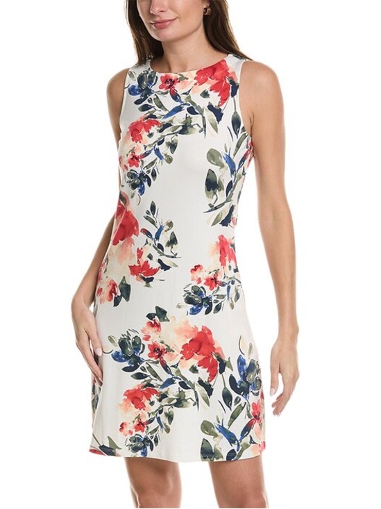 Tommy Bahama Dresses & Skirts - Tommy Bahama Tropical Floral Shift Dress Size Large
